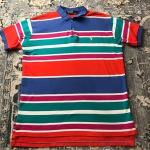 Polo Ralph Lauren Striped Polo Size L